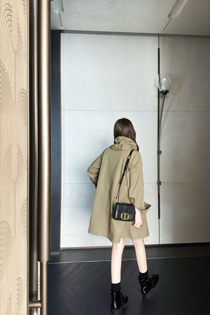 CD 25fw lotus leaf dress