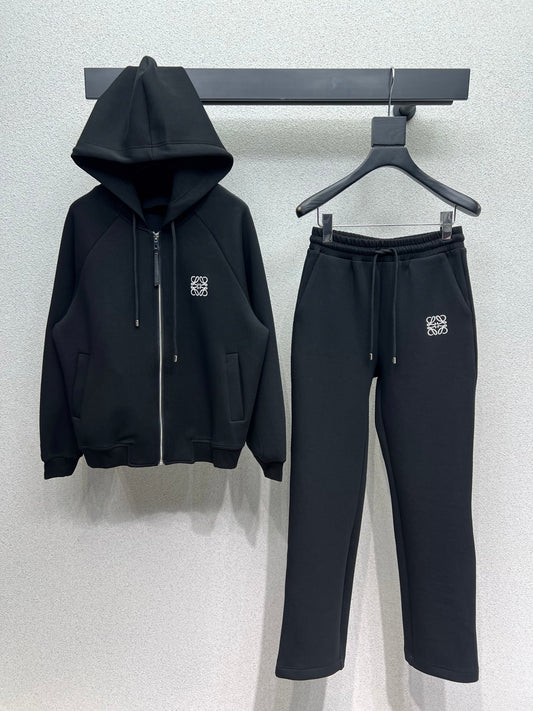 Loe 25fw jacquard suit