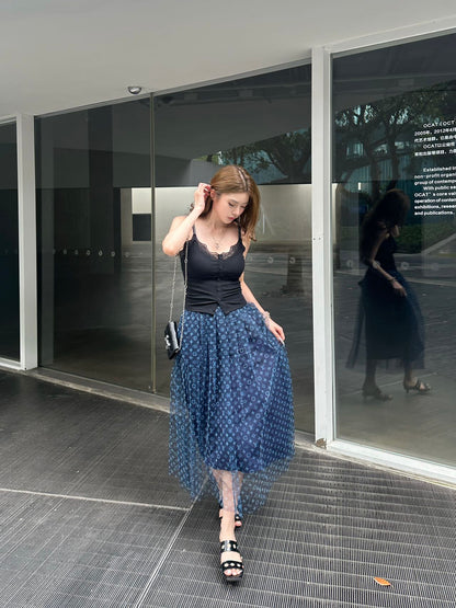 Louis 25fw lace skirts