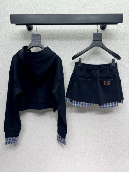 Miu 25fw scarf suit