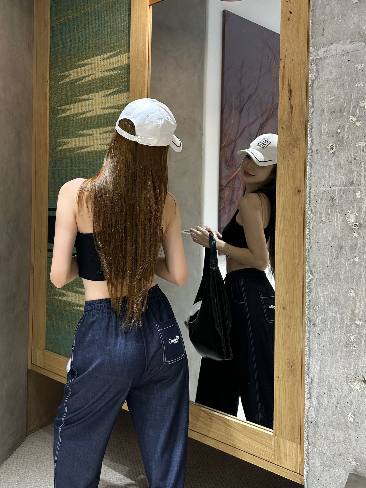 CD 25fw denim pants