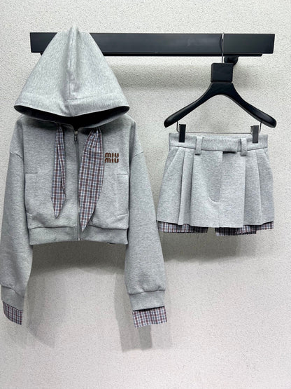 Miu 25fw scarf suit