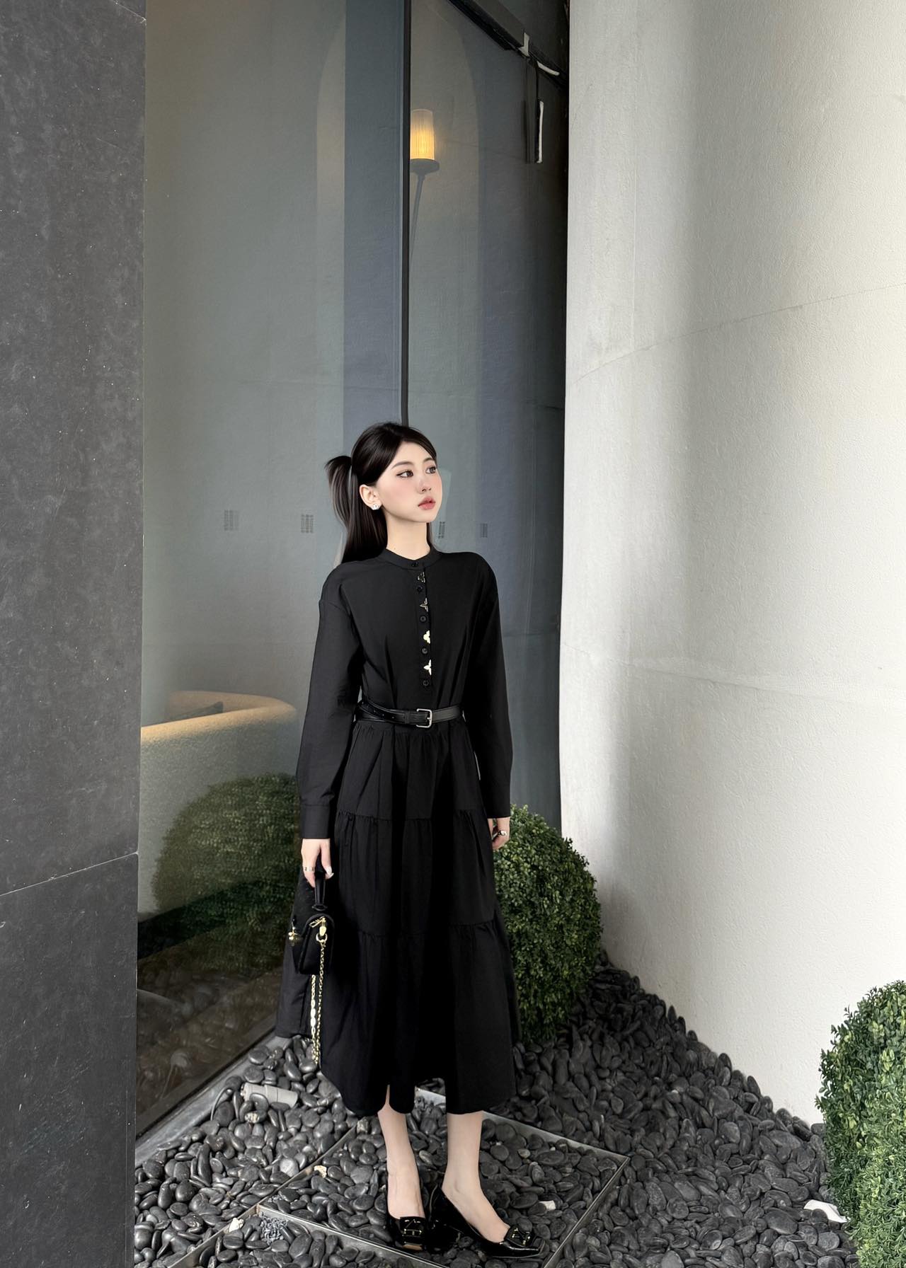 1ouis 25fw belt dress
