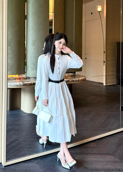 1ouis 25fw belt dress