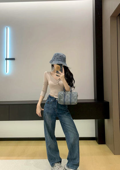 1ouis  25tw  embroidery  jeans