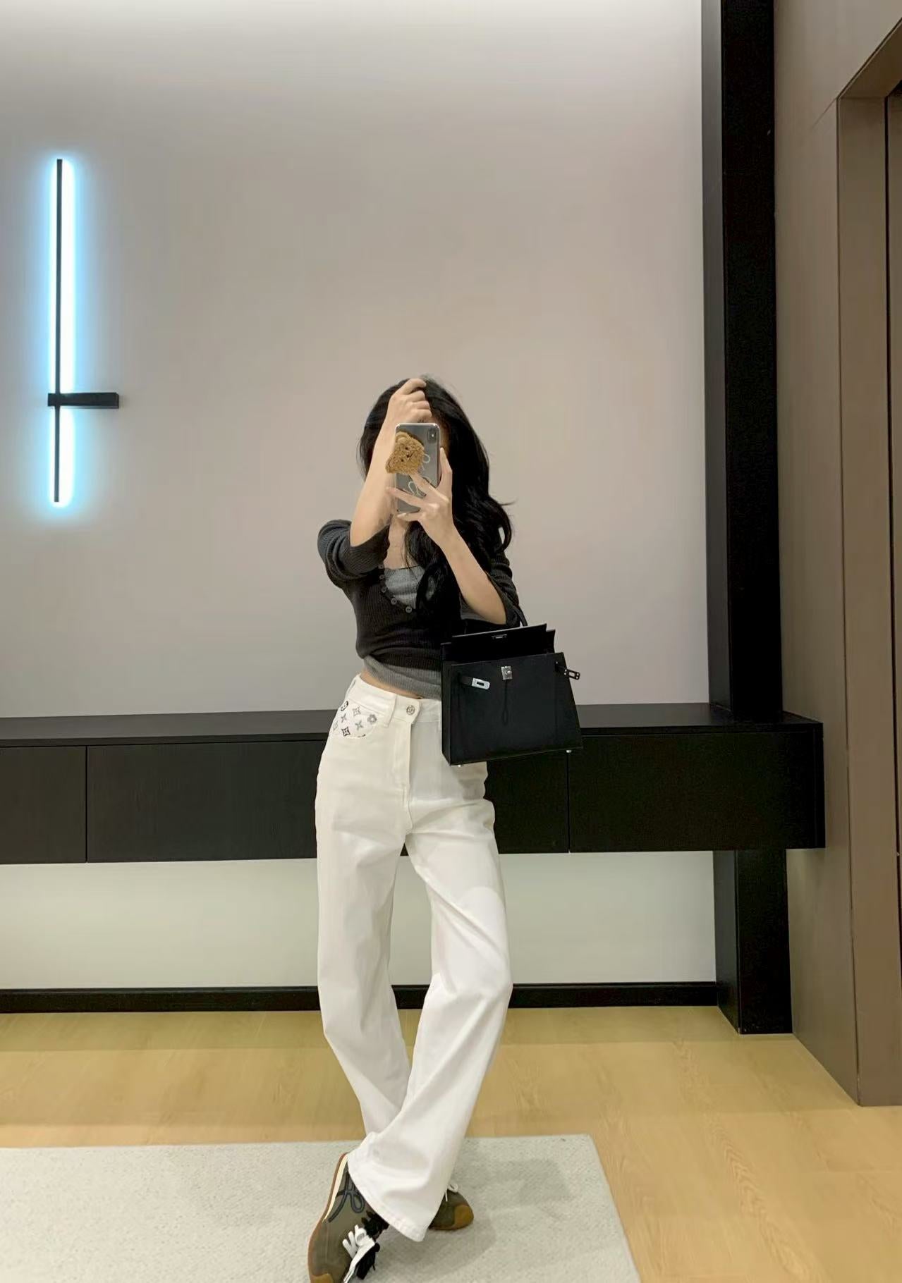 1ouis  25tw  embroidery  jeans