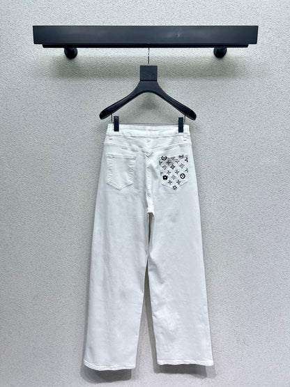 1ouis  25tw  embroidery  jeans