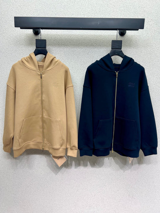 Miu 25fw a-llmatch hoodie