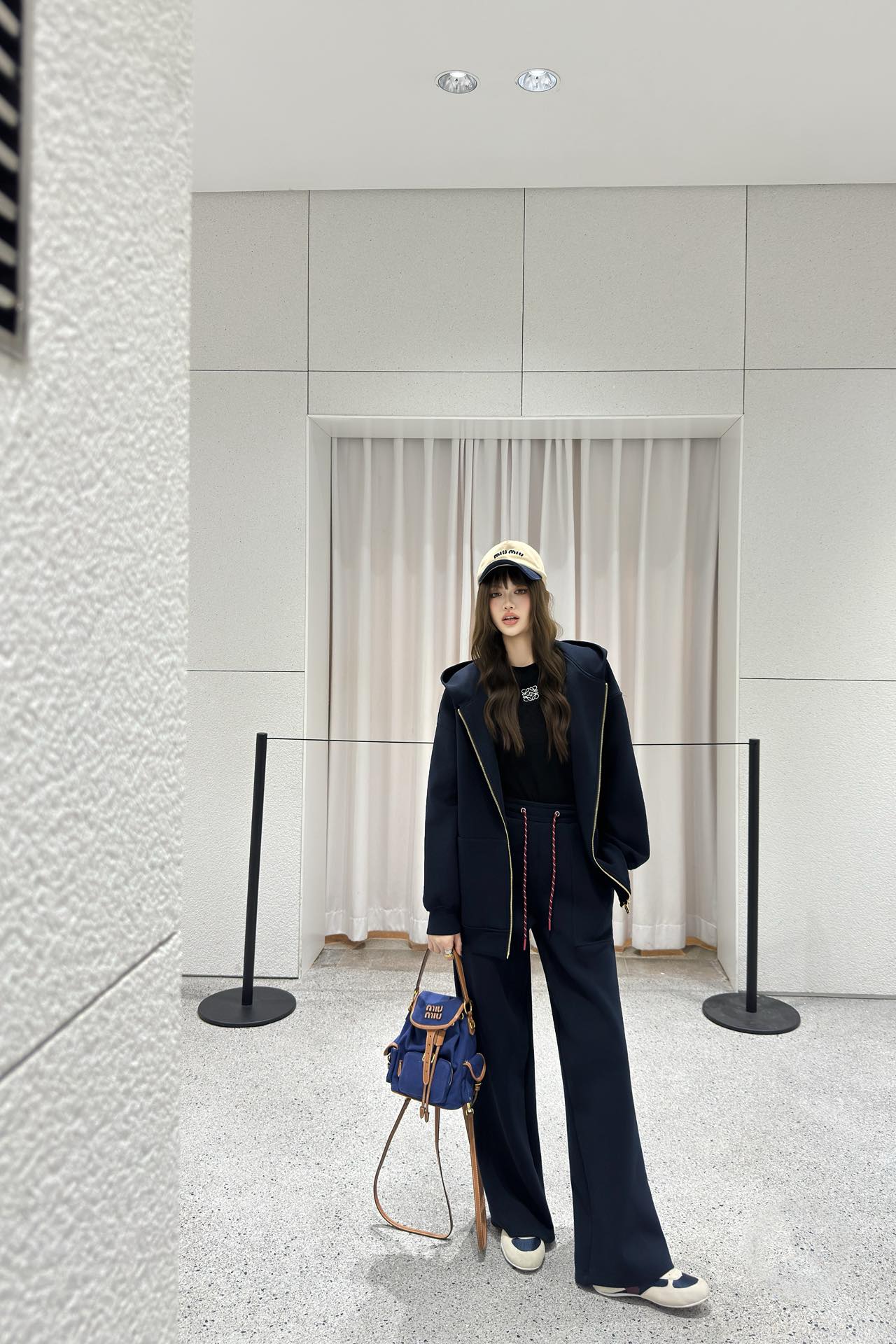 Miu 25fw a-llmatch hoodie