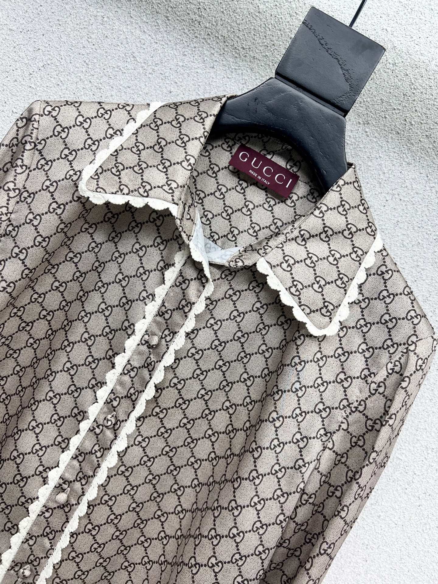Guc 25fw printer shirt