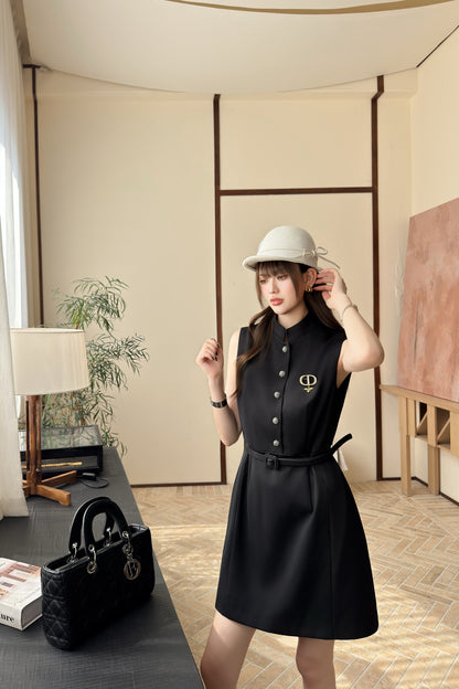 CD 25fw sleeveless dress