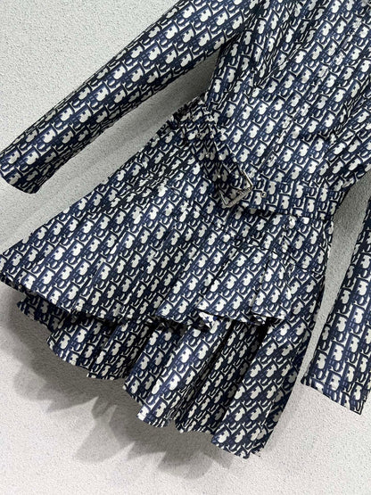 CD 25fw jacquard dress