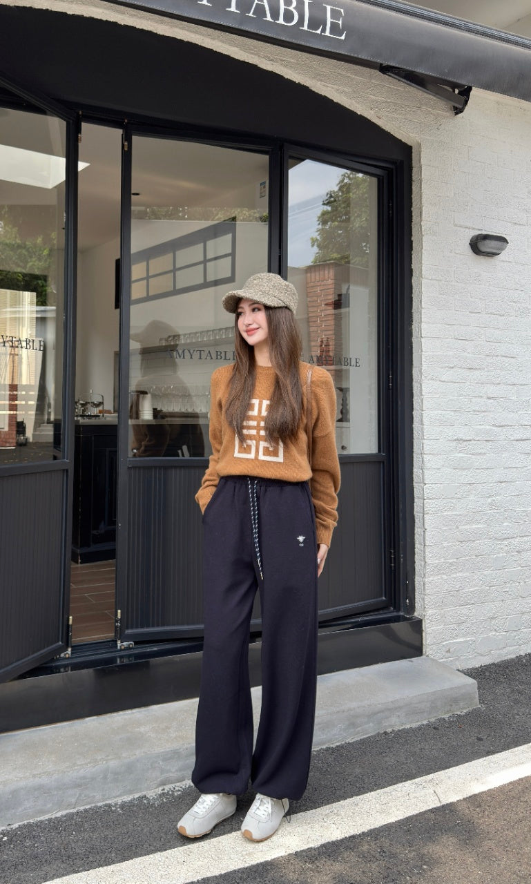 CD 25fw embrodered pants
