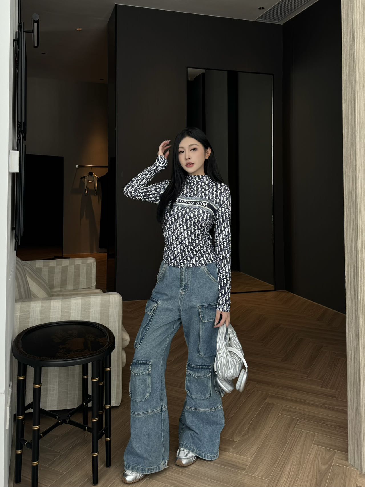 CD 25fw printed t-shirt