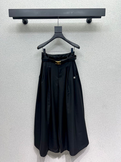 Cel 25fw pleated pants