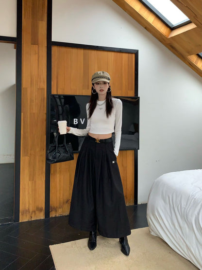 Cel 25fw pleated pants