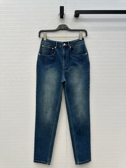 Alai 25fw all-mstch jeans