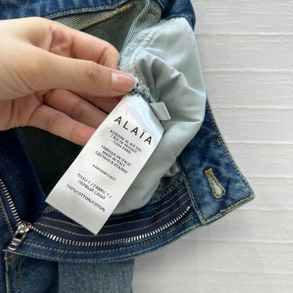 Alai 25fw all-mstch jeans
