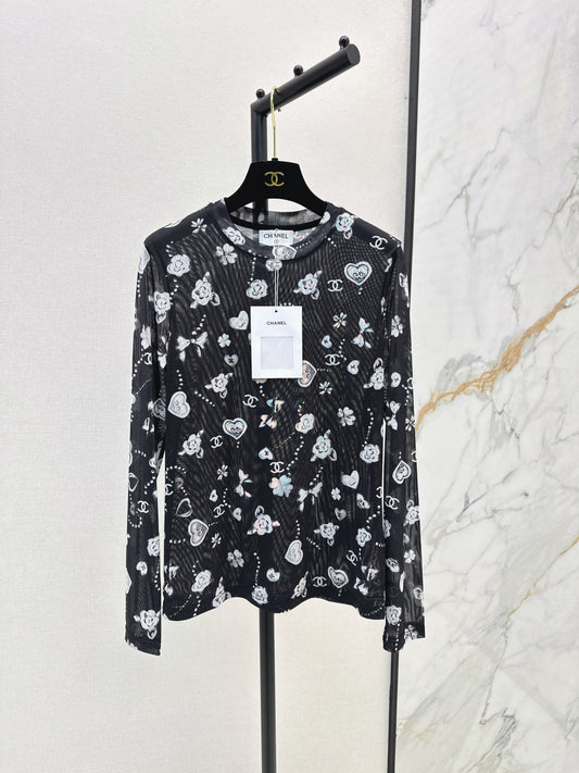 Chan 25fw printed shirt