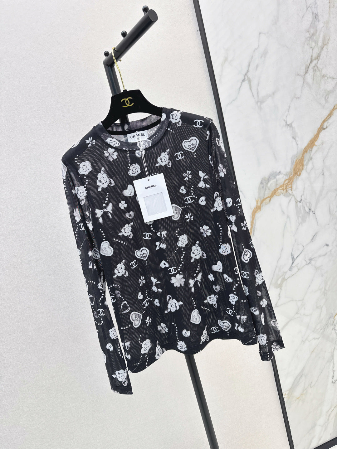 Chan 25fw printed shirt