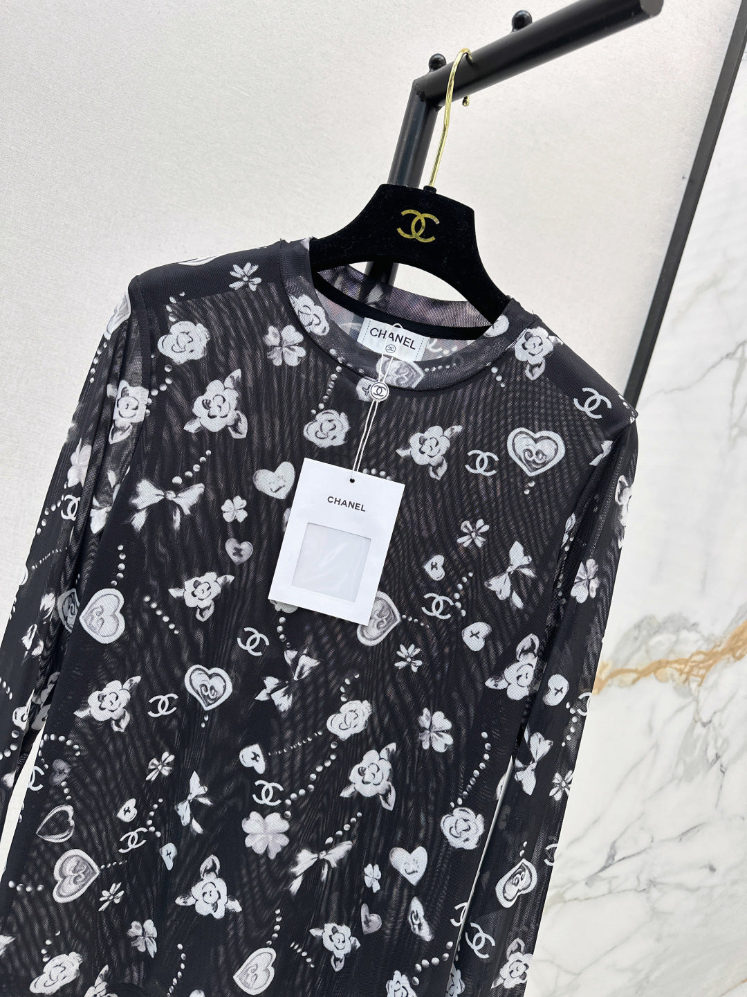 Chan 25fw printed shirt