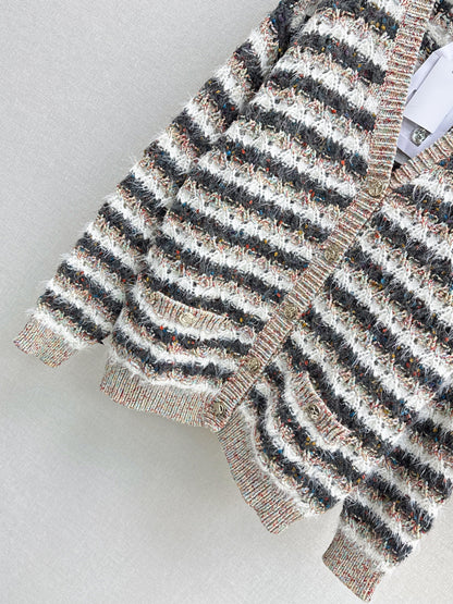 Chan 25fw knitted suit