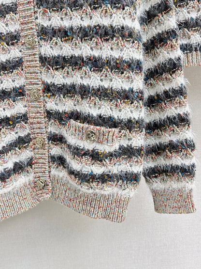 Chan 25fw knitted suit