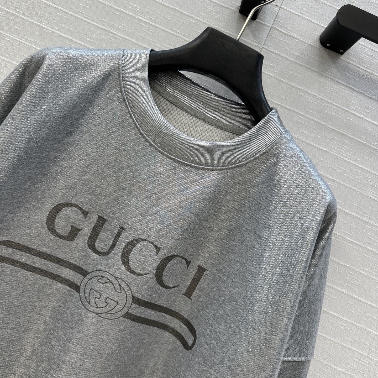 Guc 25fw printed hoodie
