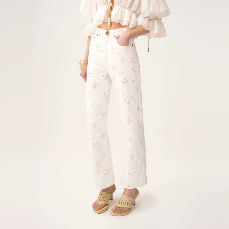 Chl 25fw jacquard jeans