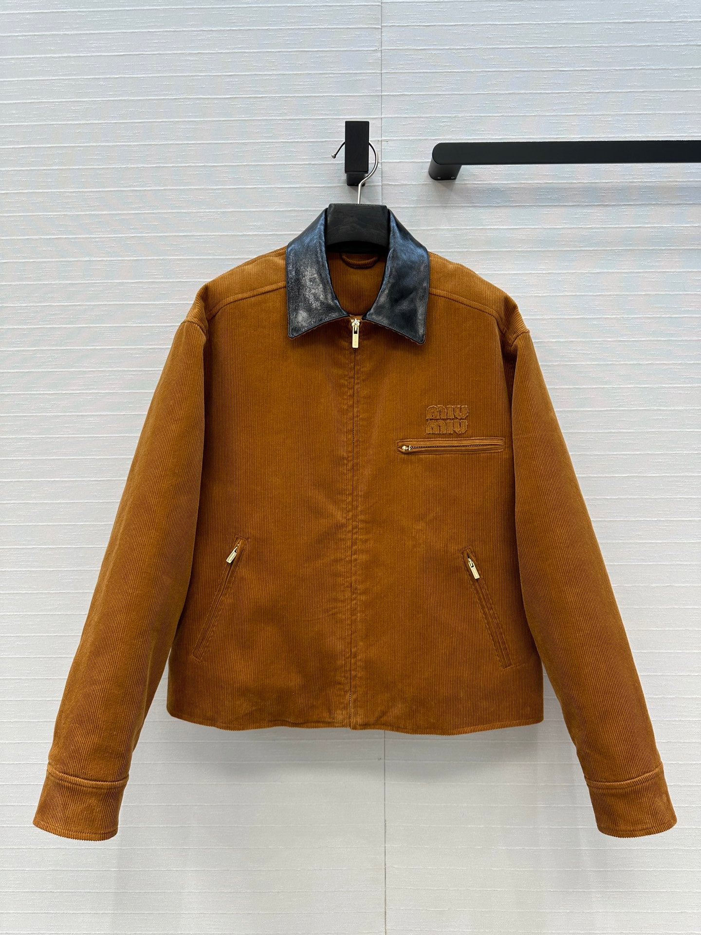 Miu 25fw embroidered jacket
