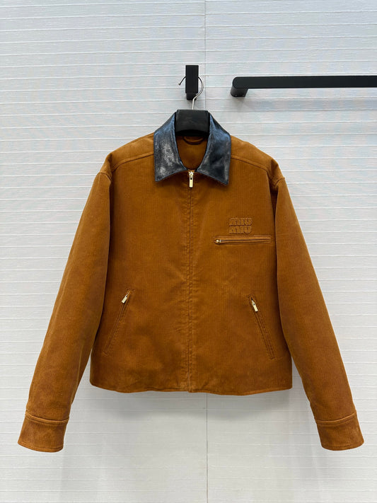 Miu 25fw embroidered jacket