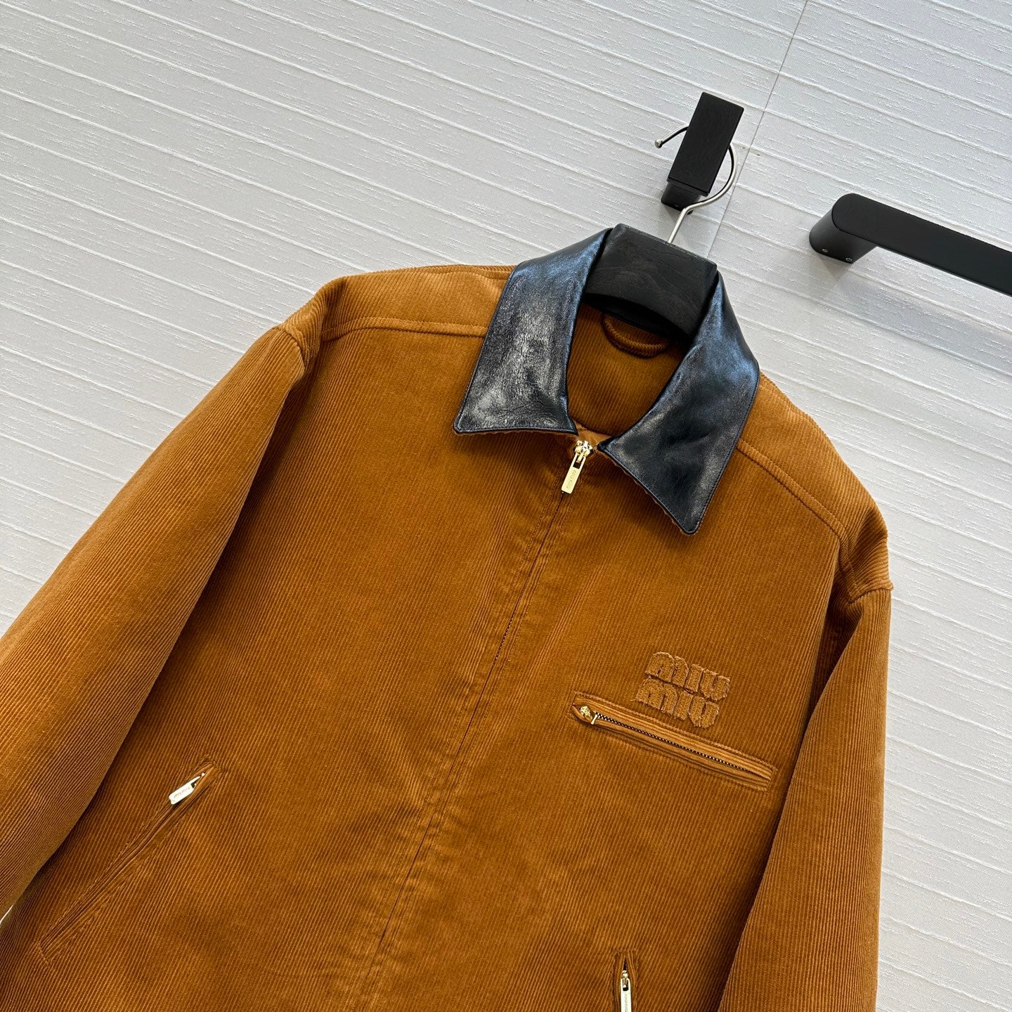 Miu 25fw embroidered jacket