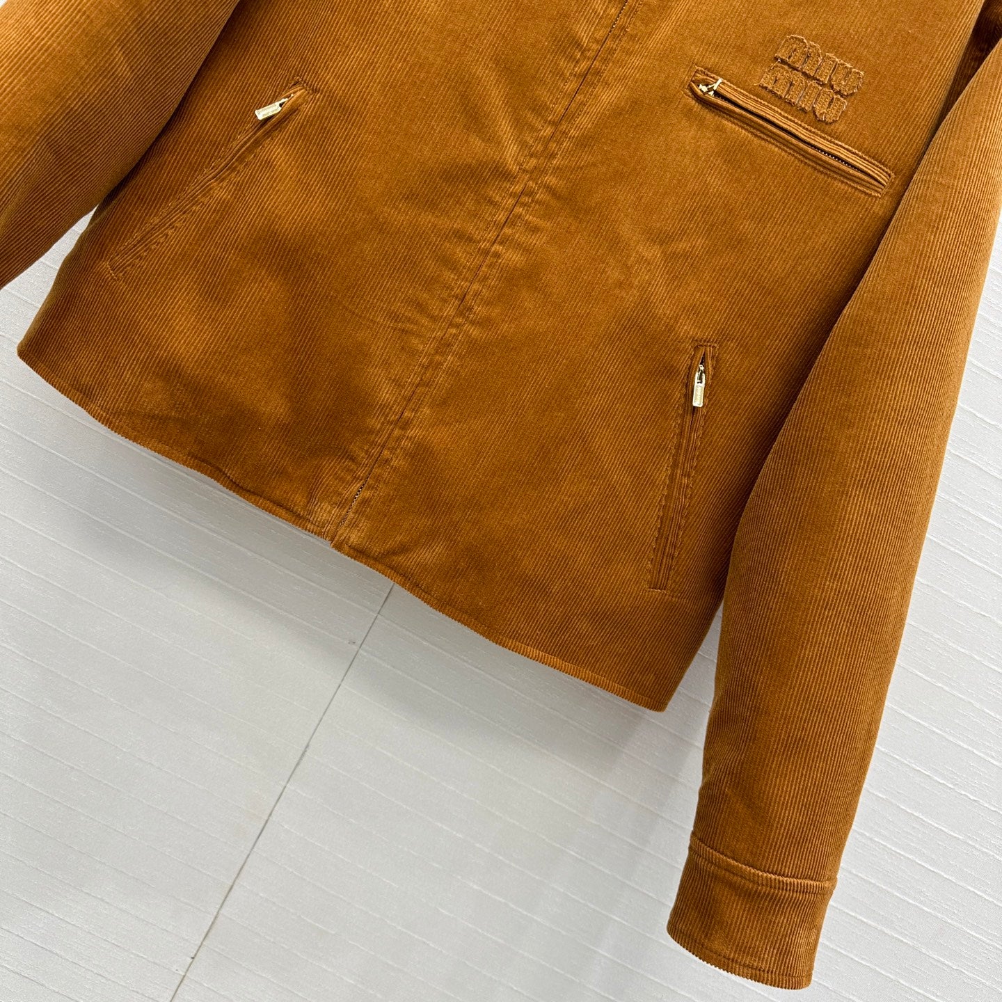 Miu 25fw embroidered jacket