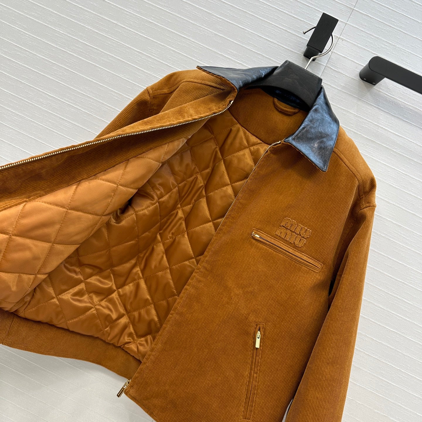 Miu 25fw embroidered jacket