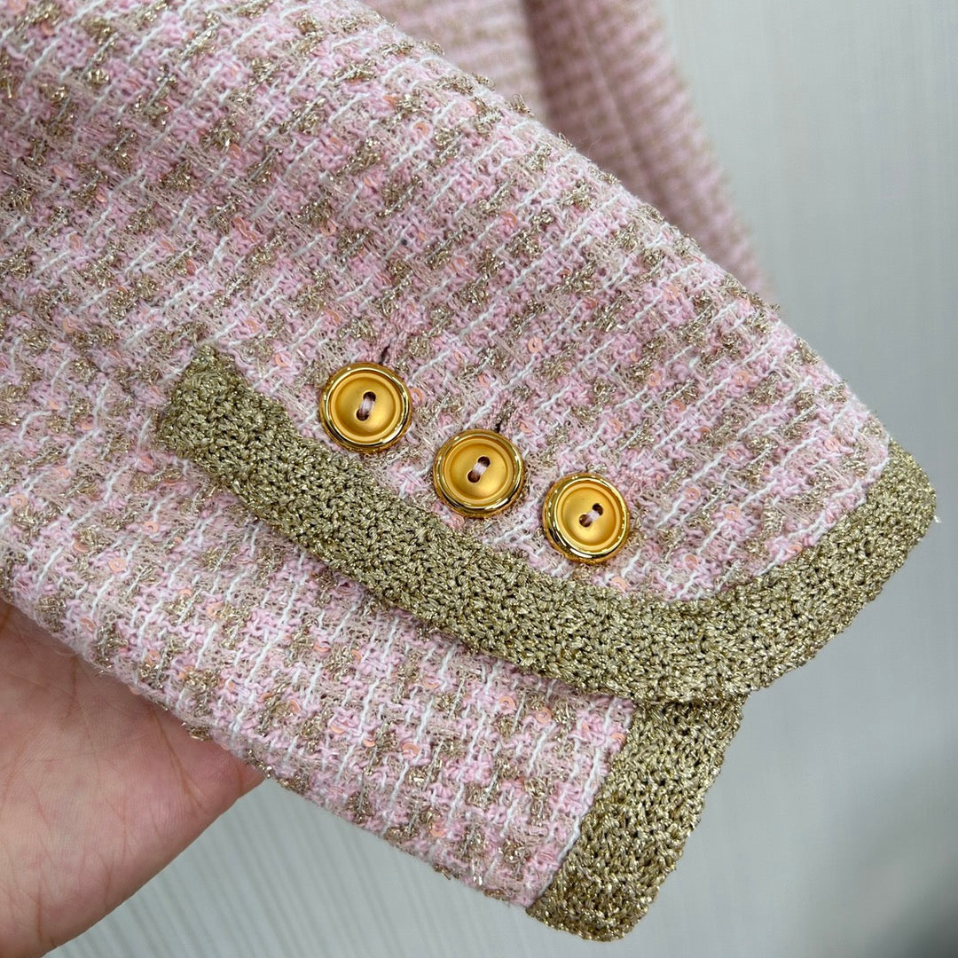 Miu 25fw woven jacket