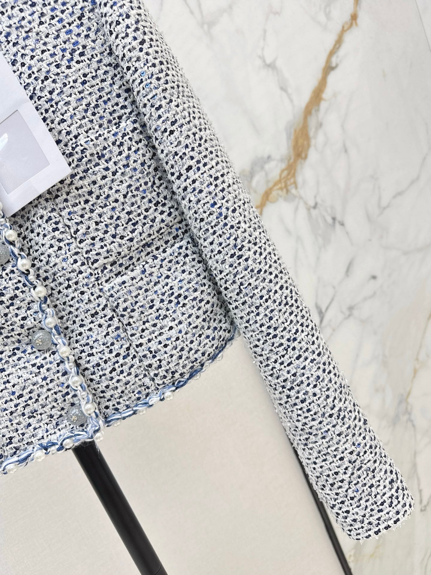 Chan 25fw beaded jacket