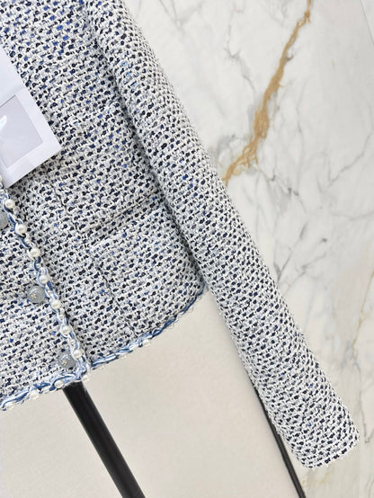 Chan 25fw beaded jacket