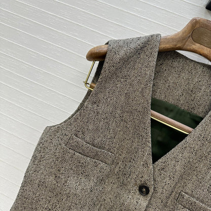 Loro 25fw sleeveless vest