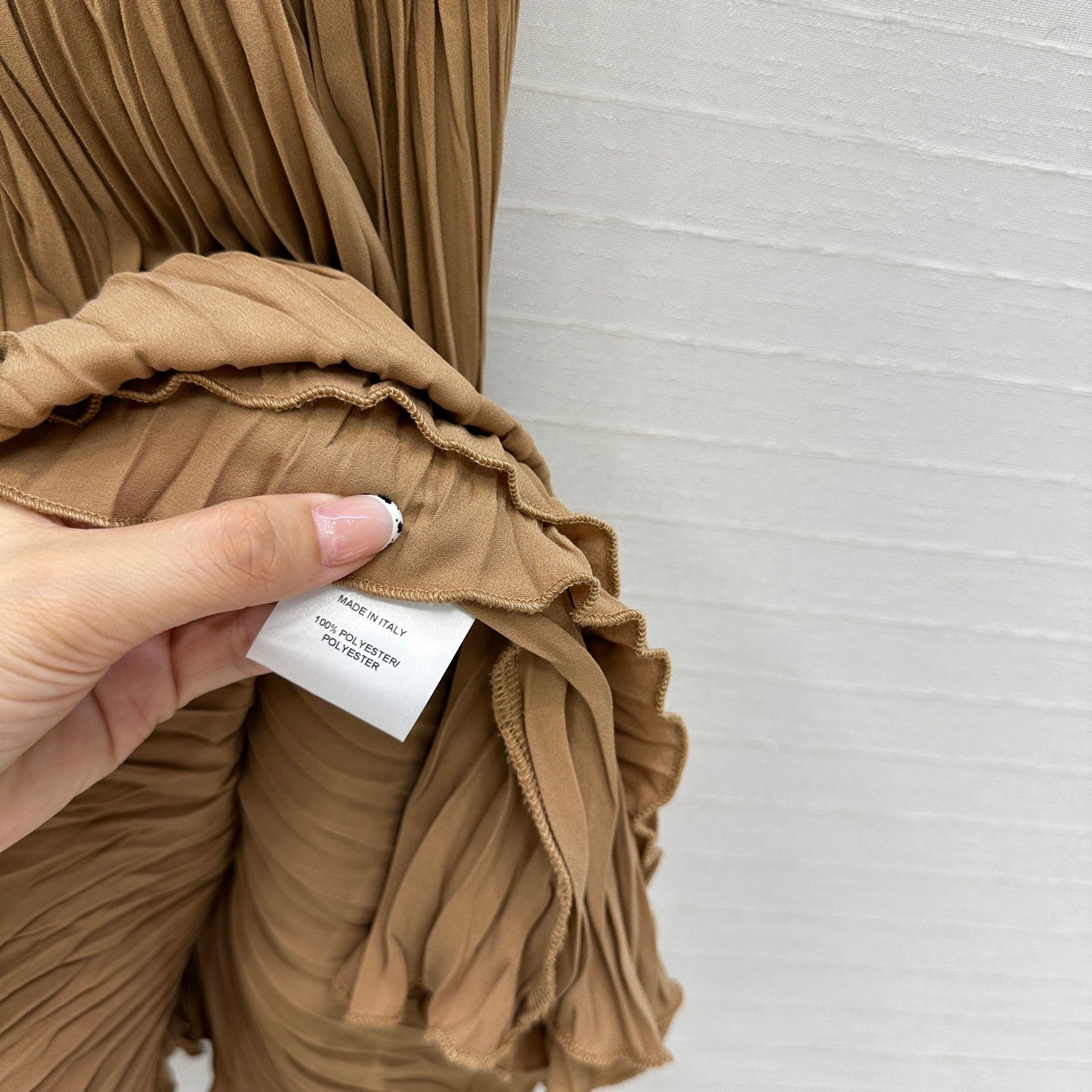 Ralph 25fw pleated dress