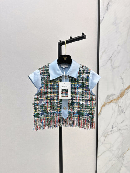 Chan 25fw woven vest