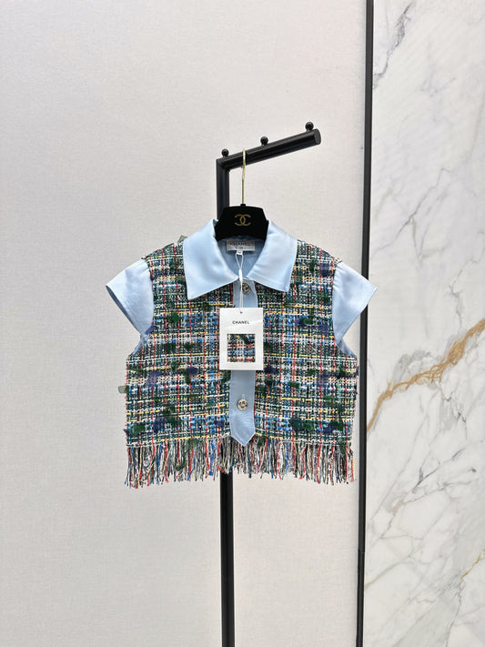 Chan 25fw woven vest