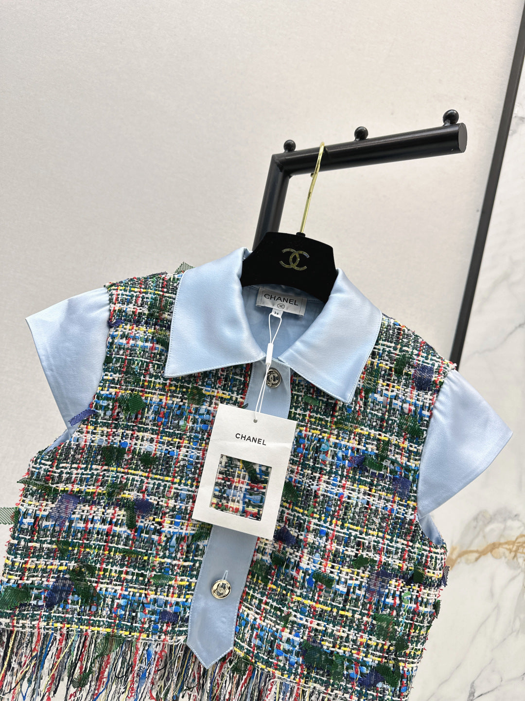 Chan 25fw woven vest