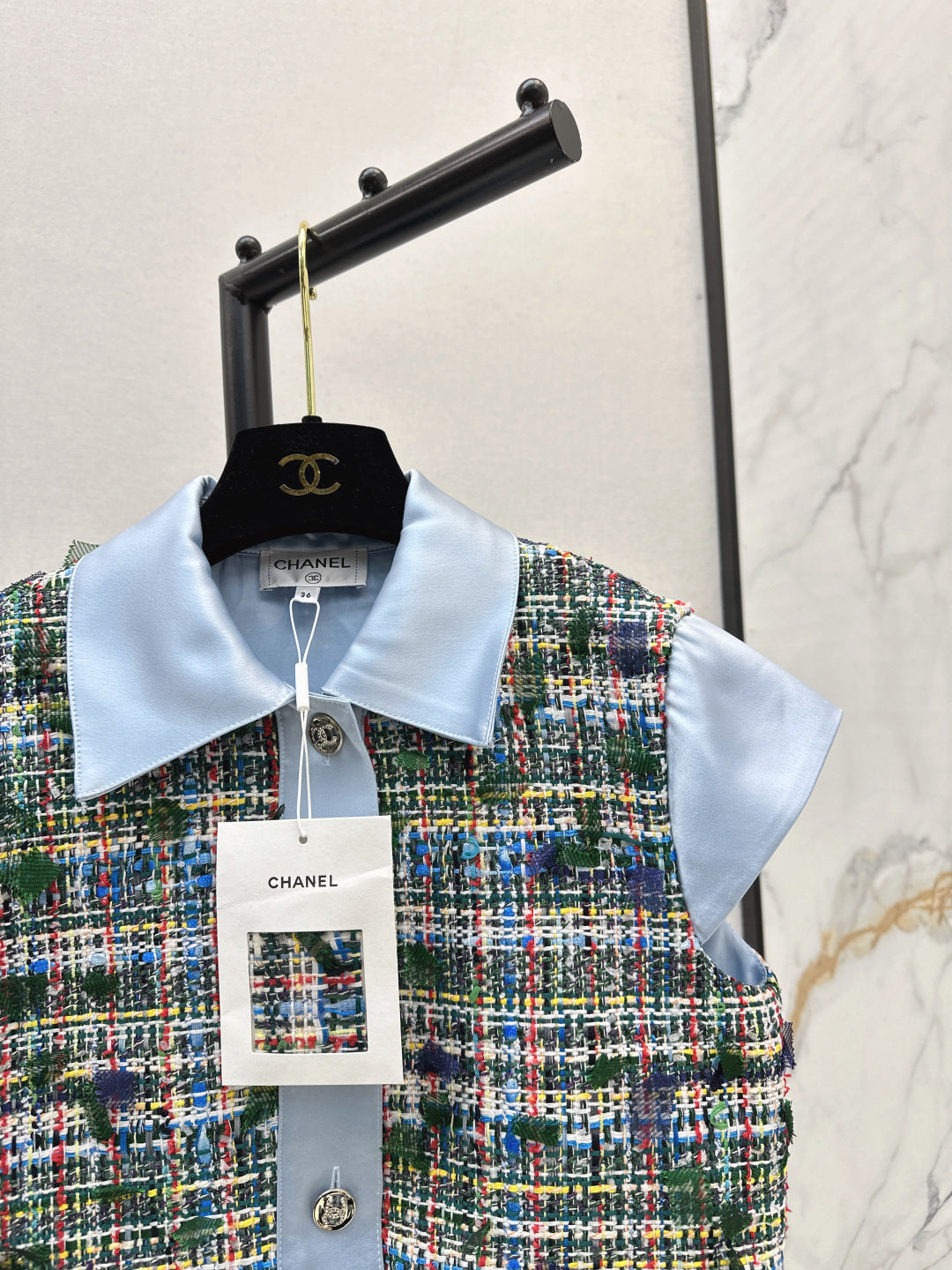 Chan 25fw woven vest