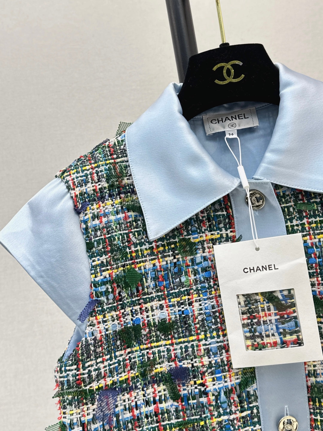Chan 25fw woven vest