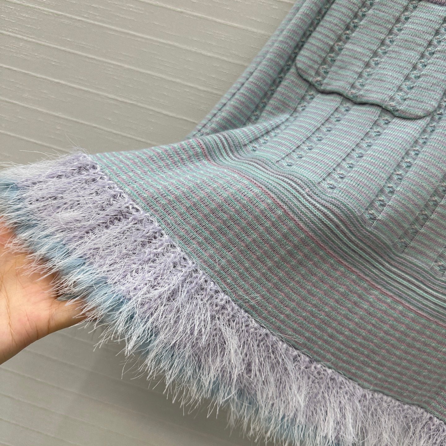 Cha 25fw knitted skirts
