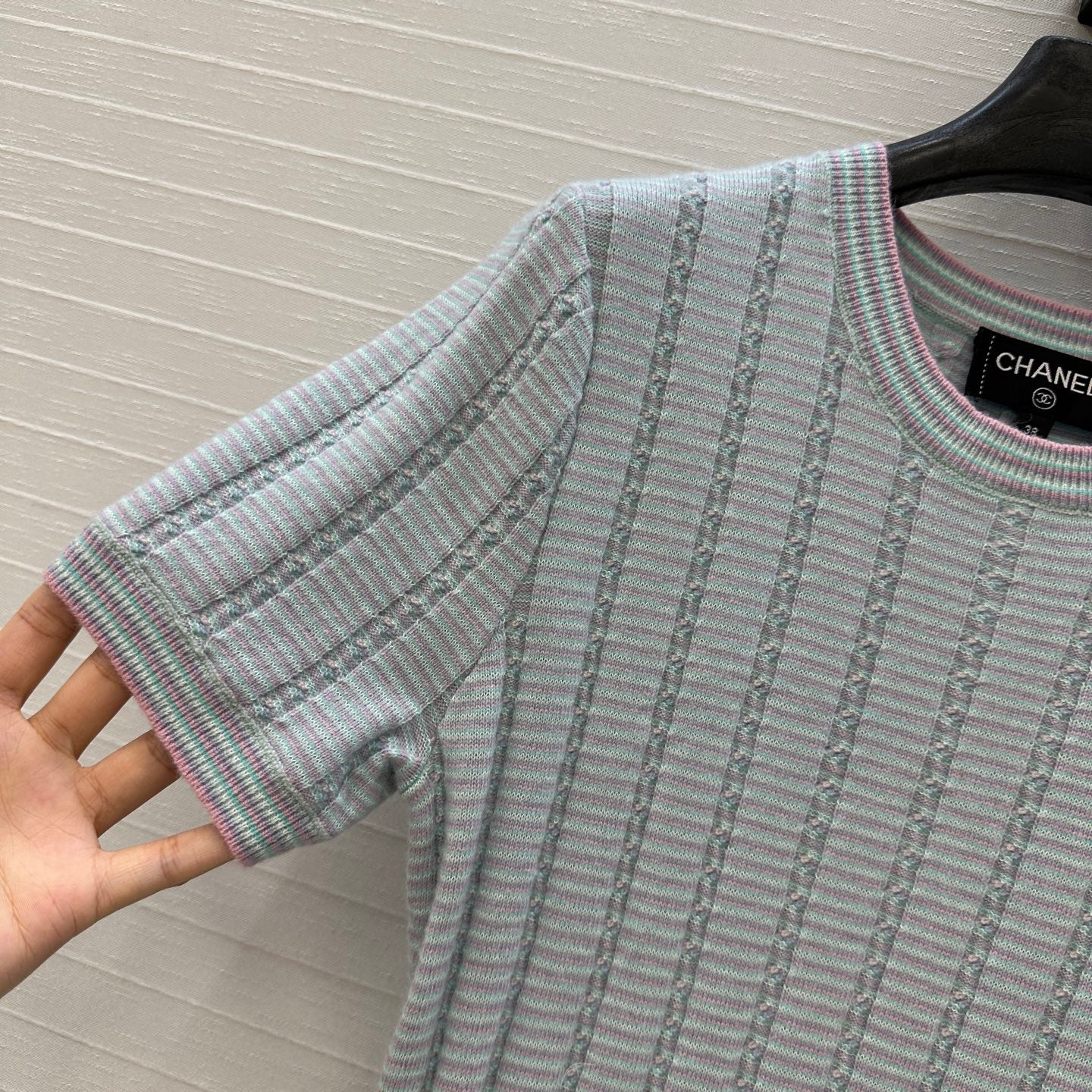 Cha 25fw knitted dress