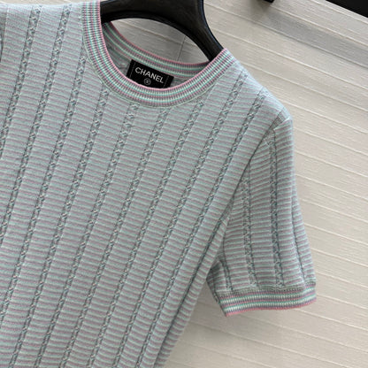 Cha 25fw knitted dress