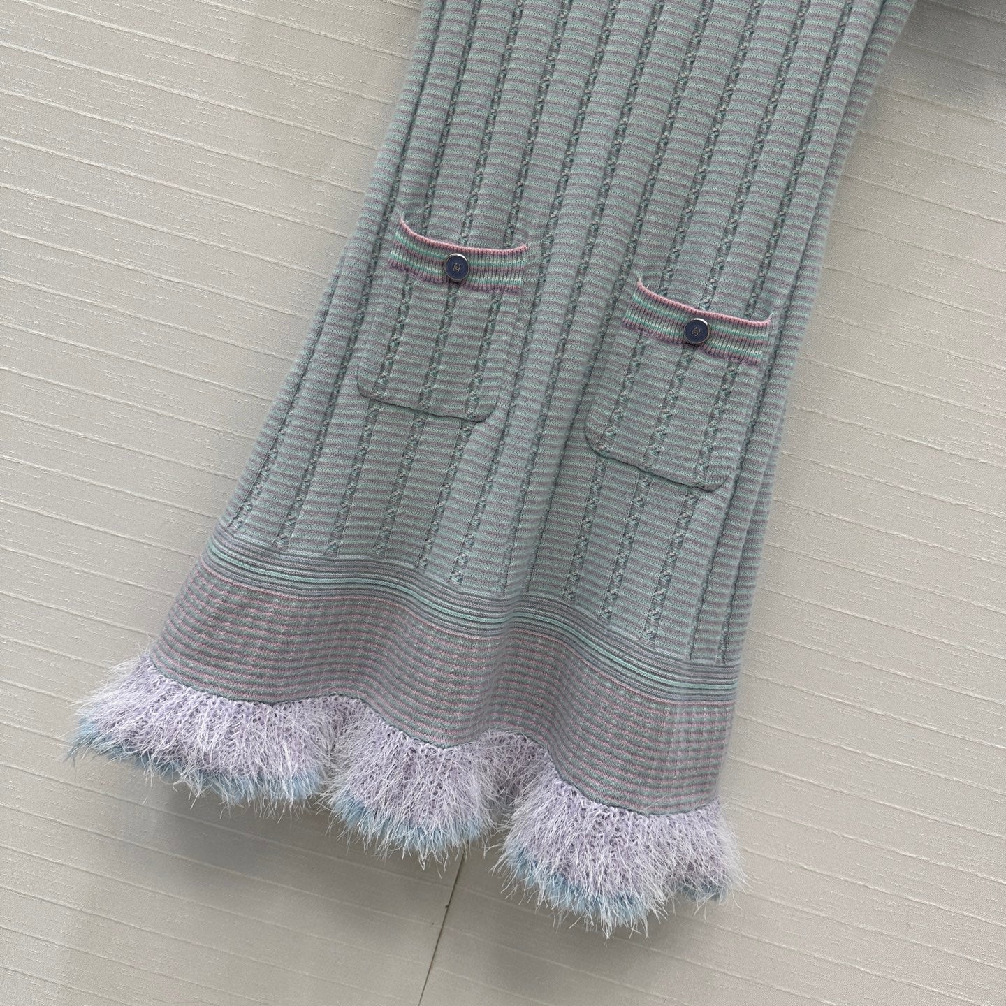 Cha 25fw knitted dress