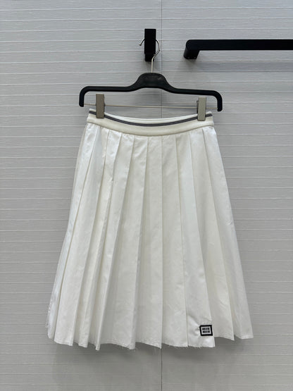 Miu 25fw pleated skirts