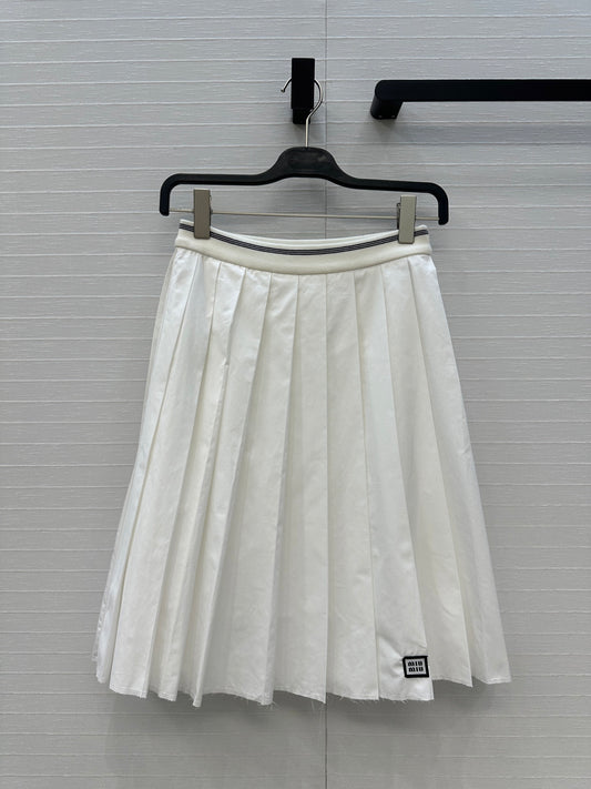 Miu 25fw pleated skirts